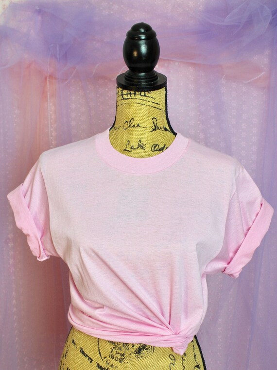 Pink plain tshirt Gem