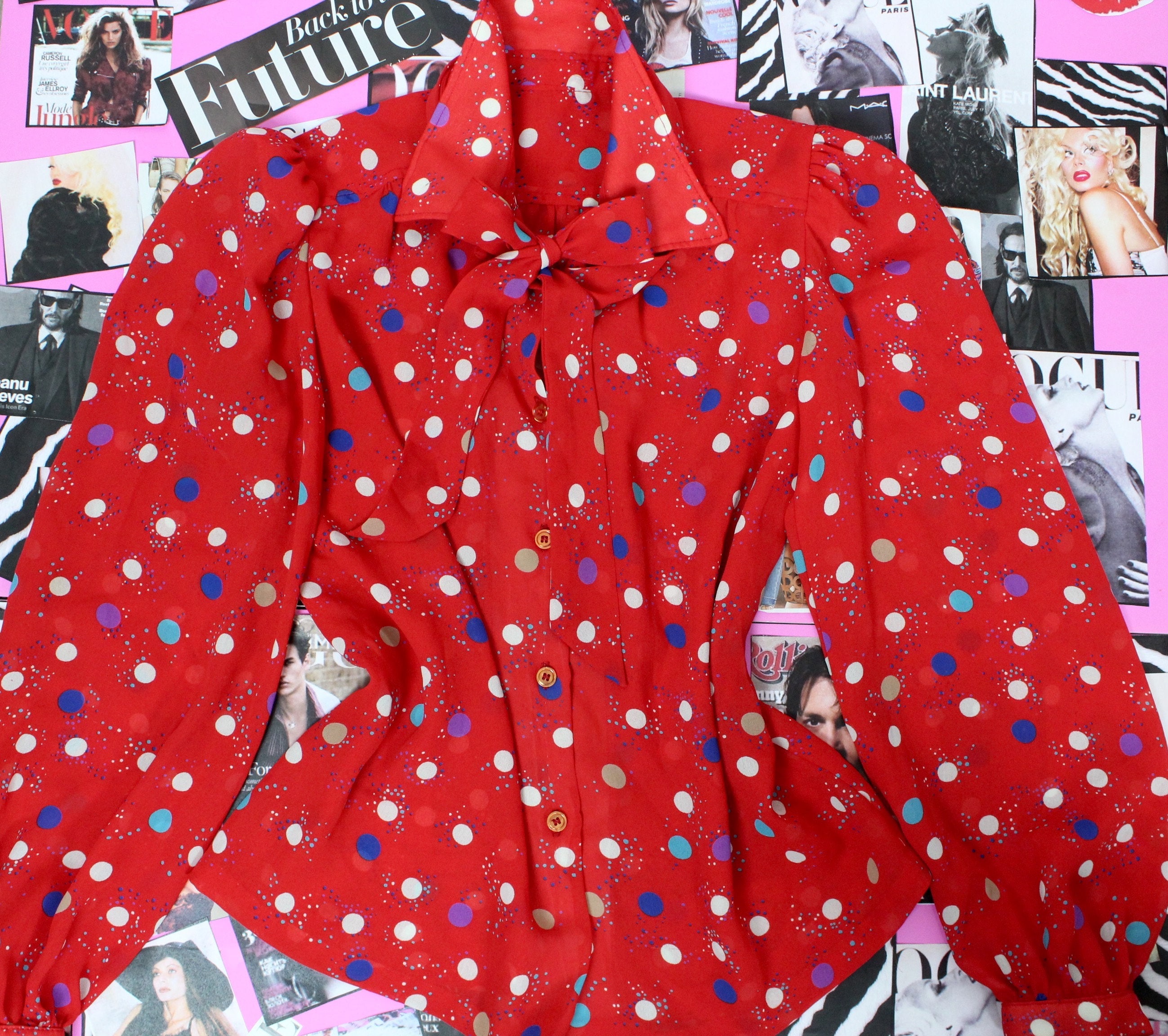 Lovely MILK TOPS オフ×レッド Sweet Like Cherries Graphic Tank Top | Windsor