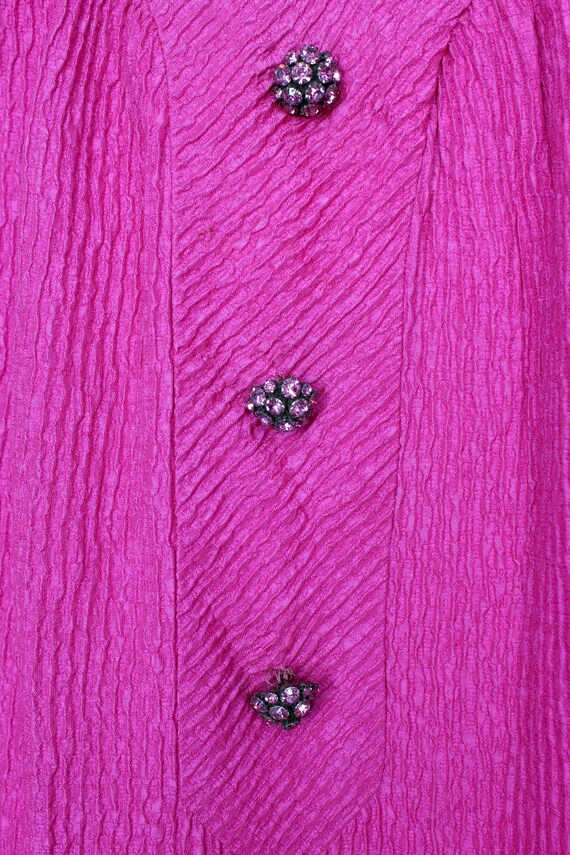 Vintage 60's Hot Pink Bullocks Pasadena Victorian… - image 6