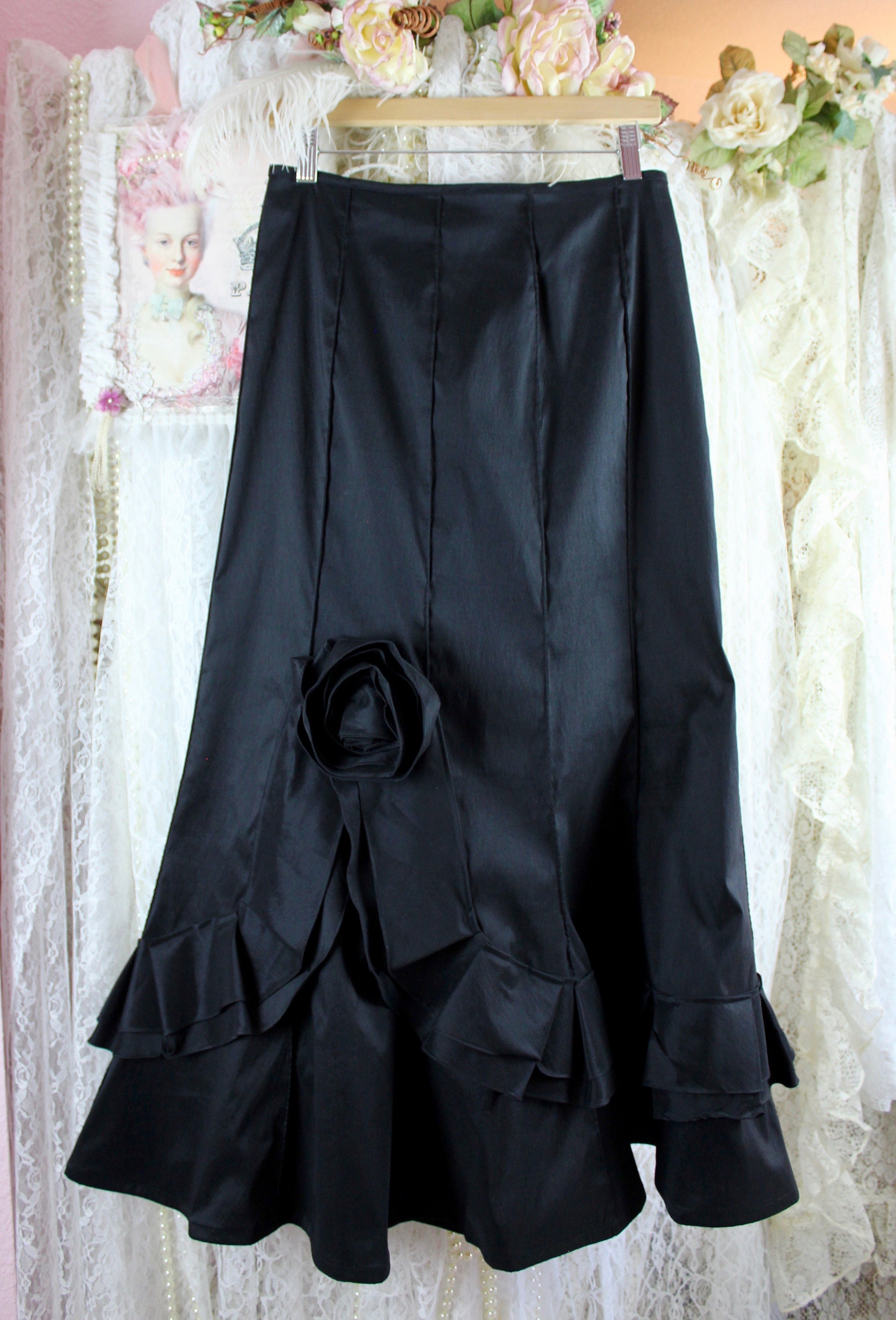 スカート MURRAL Limestone tucked long skirt MURRAL Limestone tucked long skirt