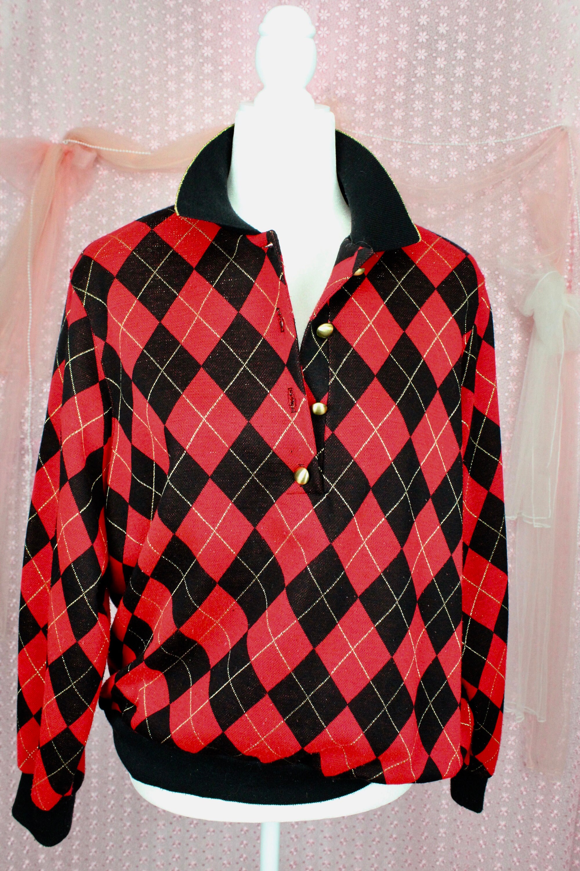 ALDRED DUNNER 90’s old USA check blouson ALDRED DUNNER 90s vintage USA check blouson