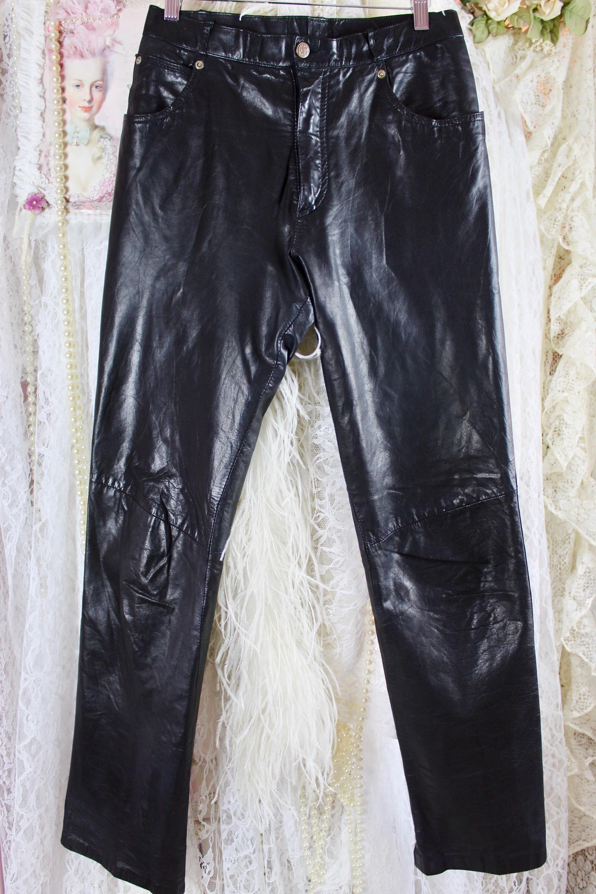Wilson Leather Pants - Etsy