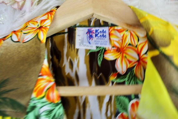 Vintage 70s 80s Kole Kole Hawaiian Shirt, Tropica… - image 6