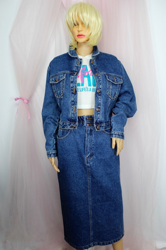 Vintage 90s Jordache Jean Jacket, Denim Jacket, S… - image 2