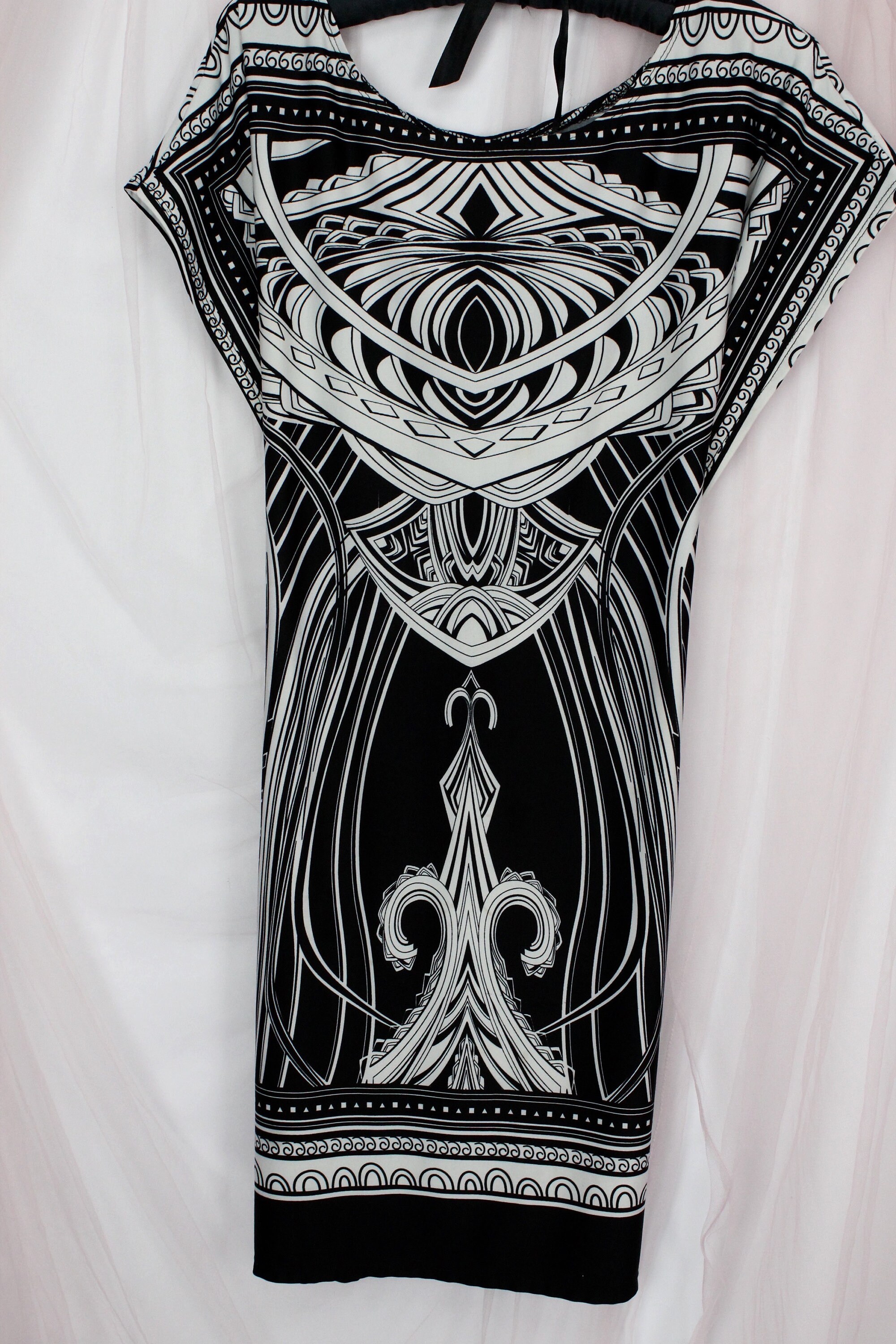 AUROLA Black & Blue Stripe Dress Mサイズ AUROLA Black & Blue Stripe Dress Mサイズ