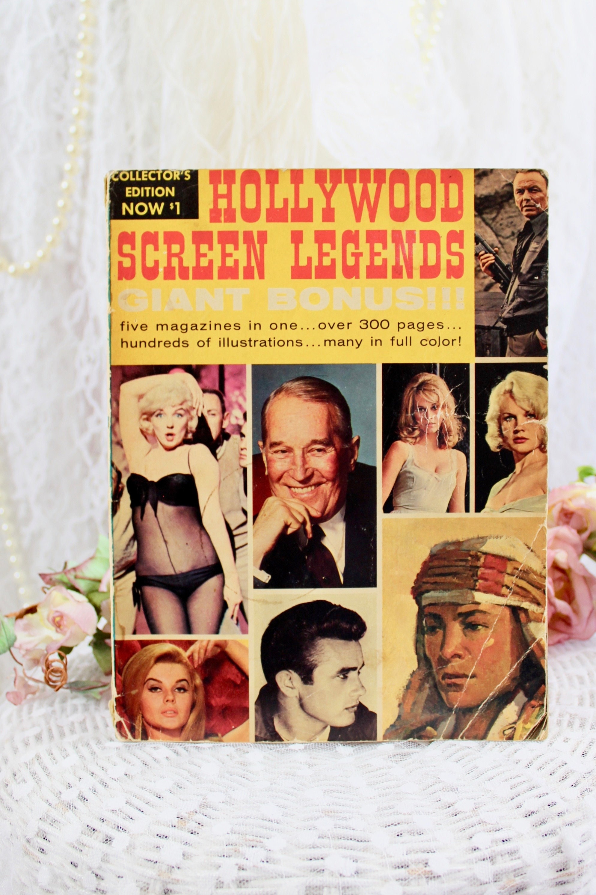 Vintage 60s Hollywood Screen Legends Book, May 1965 Vol-one
