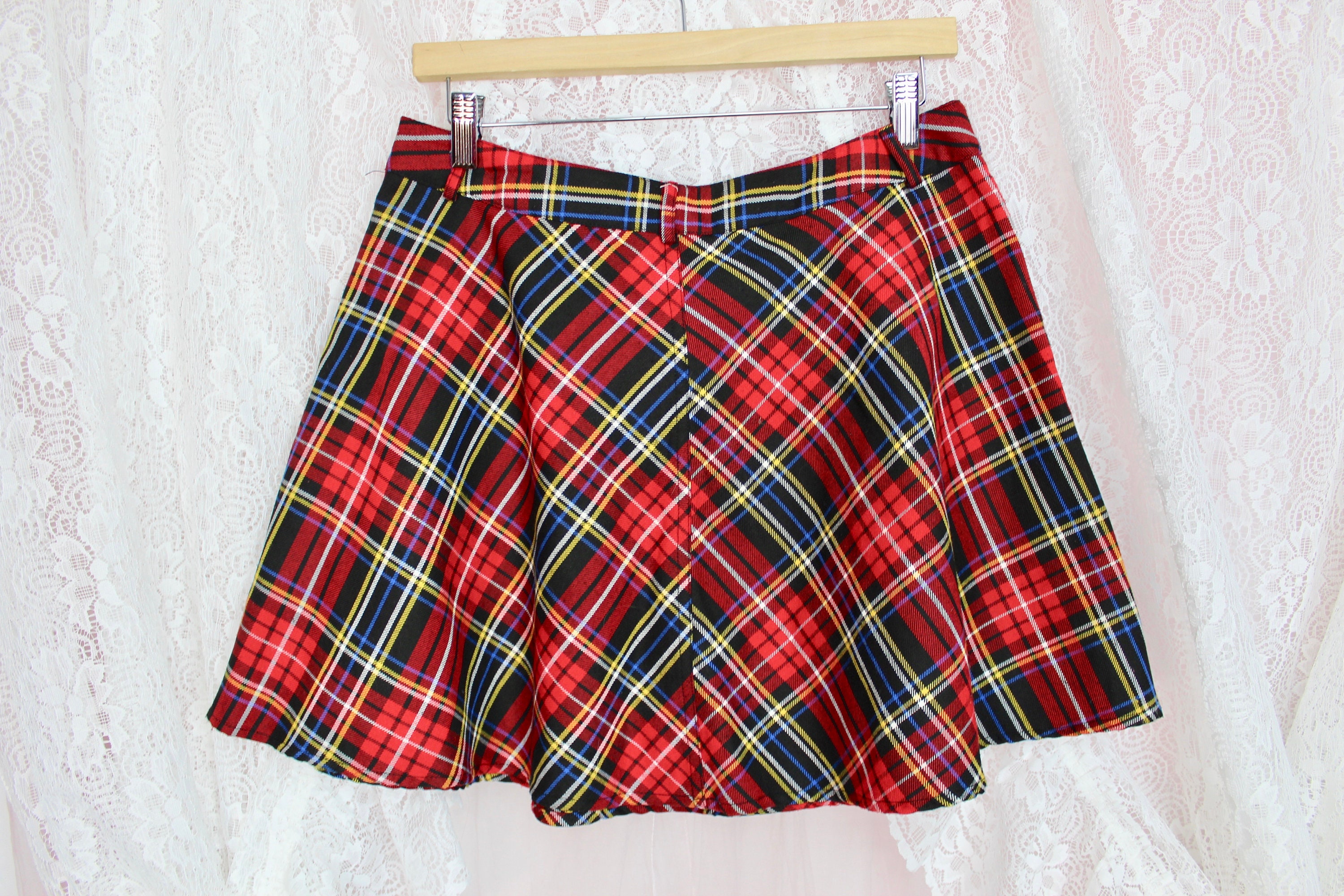 YILON♡ BELT CHECK MINI SKIRT YILON♡ BELT CHECK MINI SKIRT