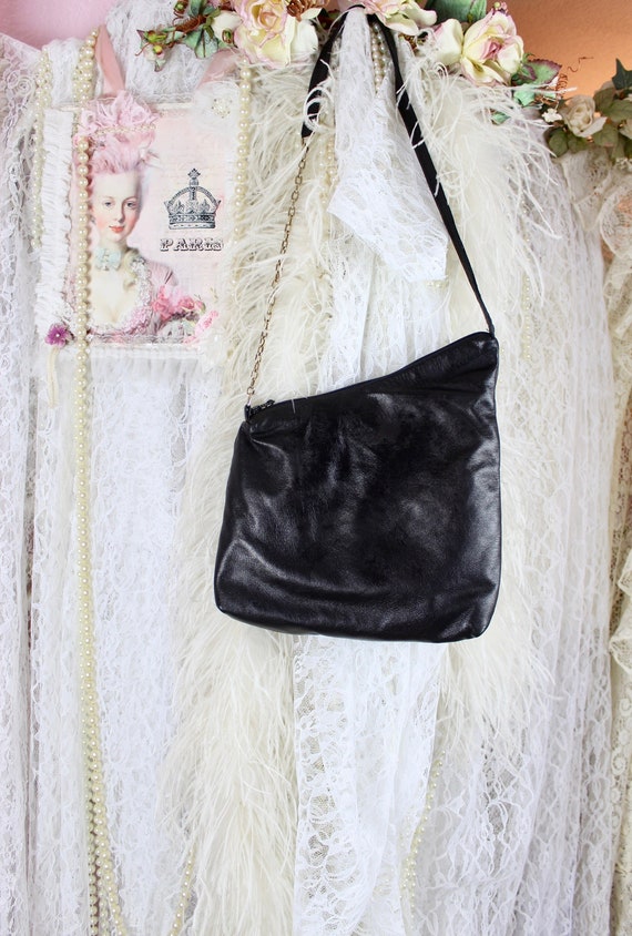 Buy Vintage 80s 90s Viva Bags of California Black Leather Purse 