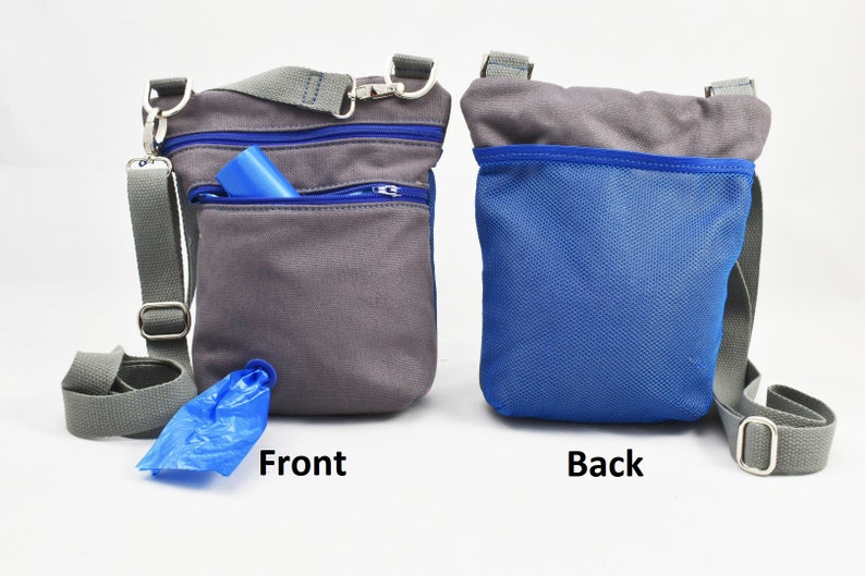 Cross Body DOG WALKING BAG Outdoor Treat Pouch With Builtin Etsy