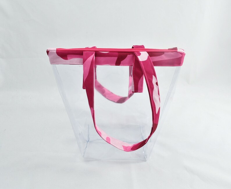 clear tote 12x6x12