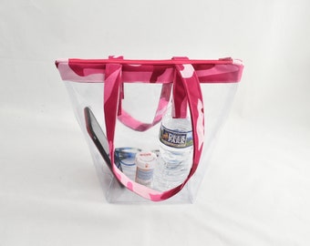 12x6x12 clear backpack