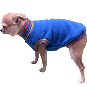 Fleece Dog Turtleneck Sweater Chihuahua Clothes Boy Small - Etsy
