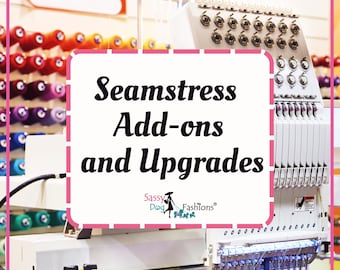 Add-on Options and Upgrades | Add these options to Most Any Collar, Dog Coat, Jacket in my Shop