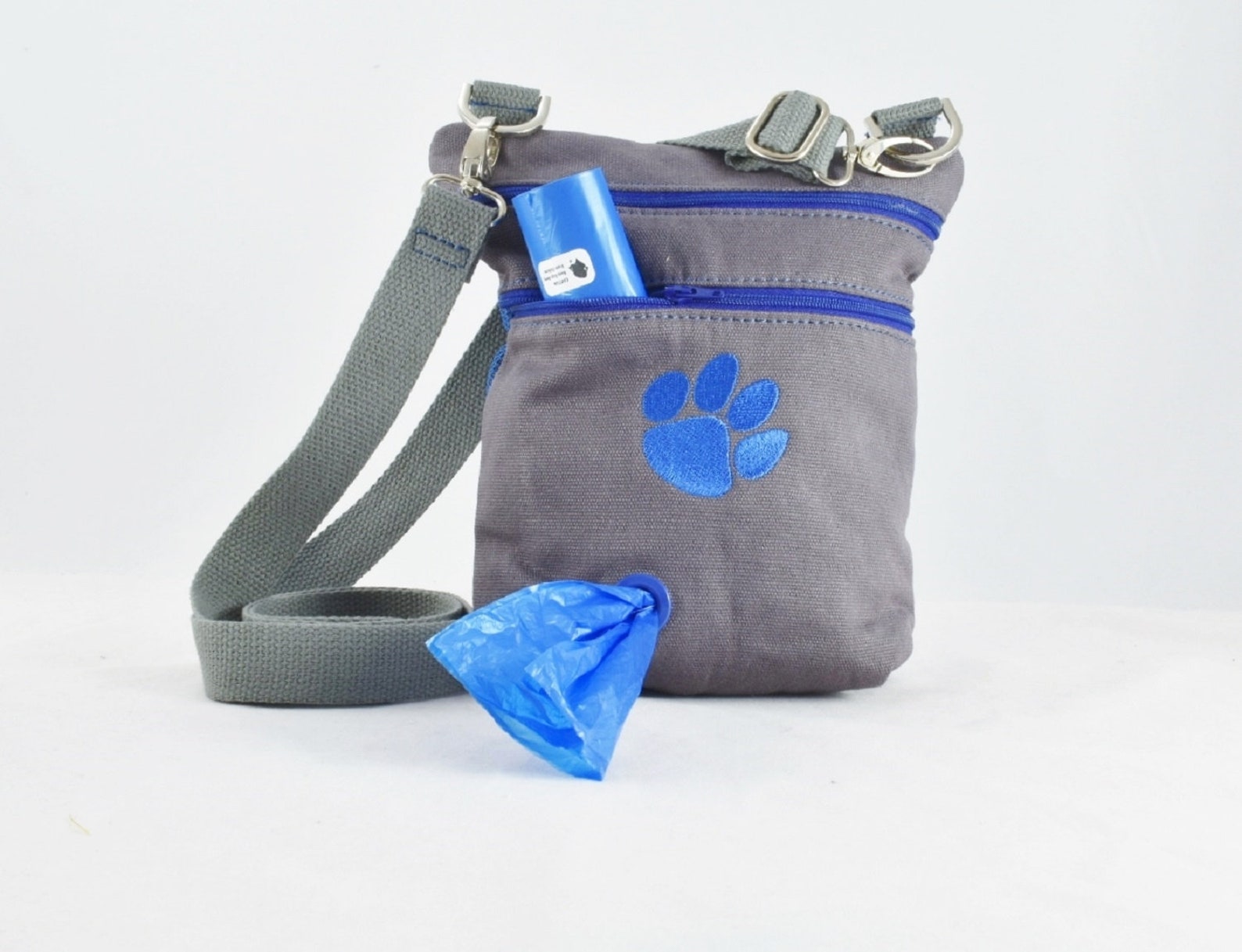 Dog Walker Bag With Poop Bag Holder TREAT POUCH Bag Etsy