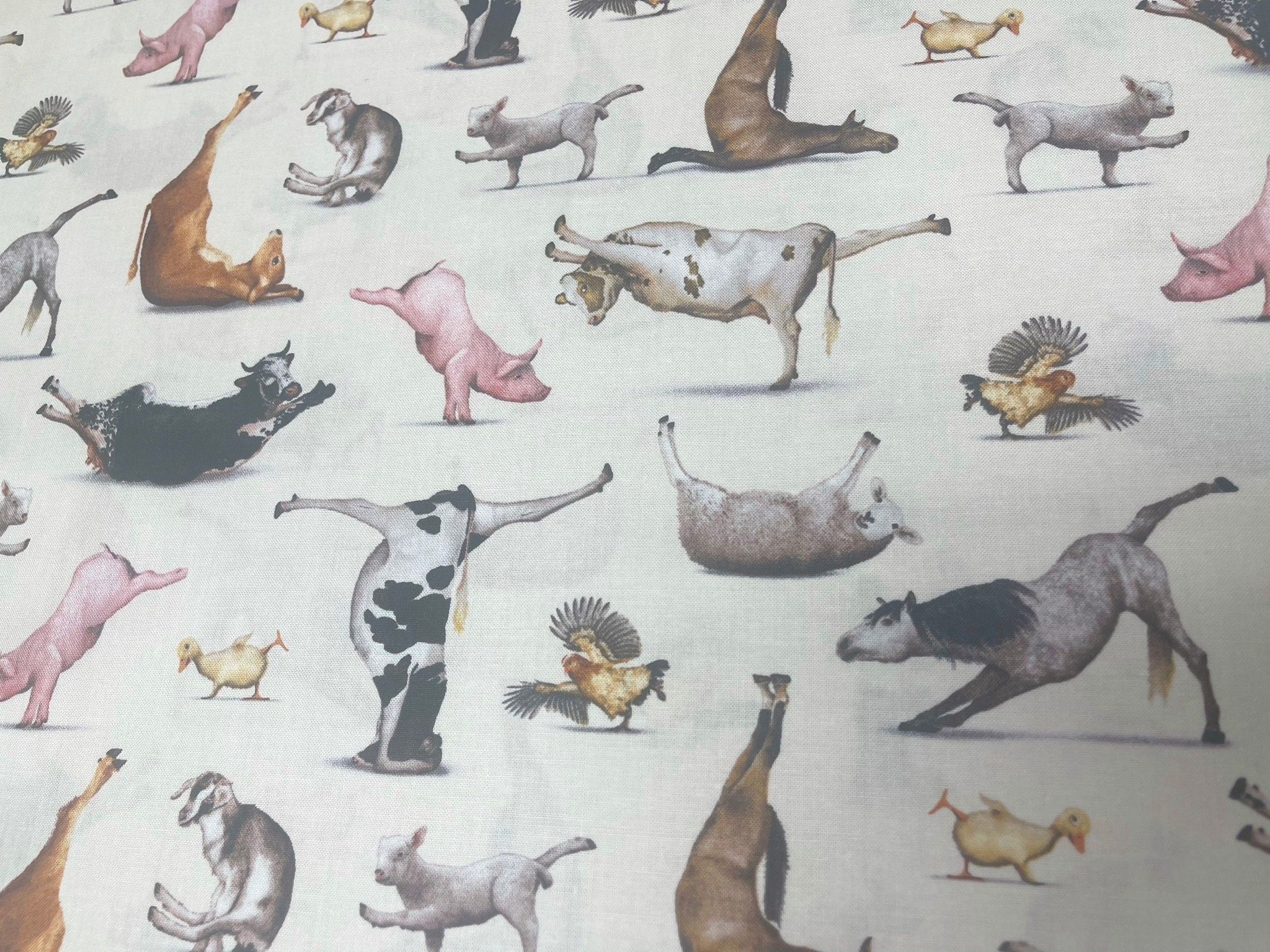 Animal Quilt Fabric - Etsy Animal Quilt Fabric - Etsy