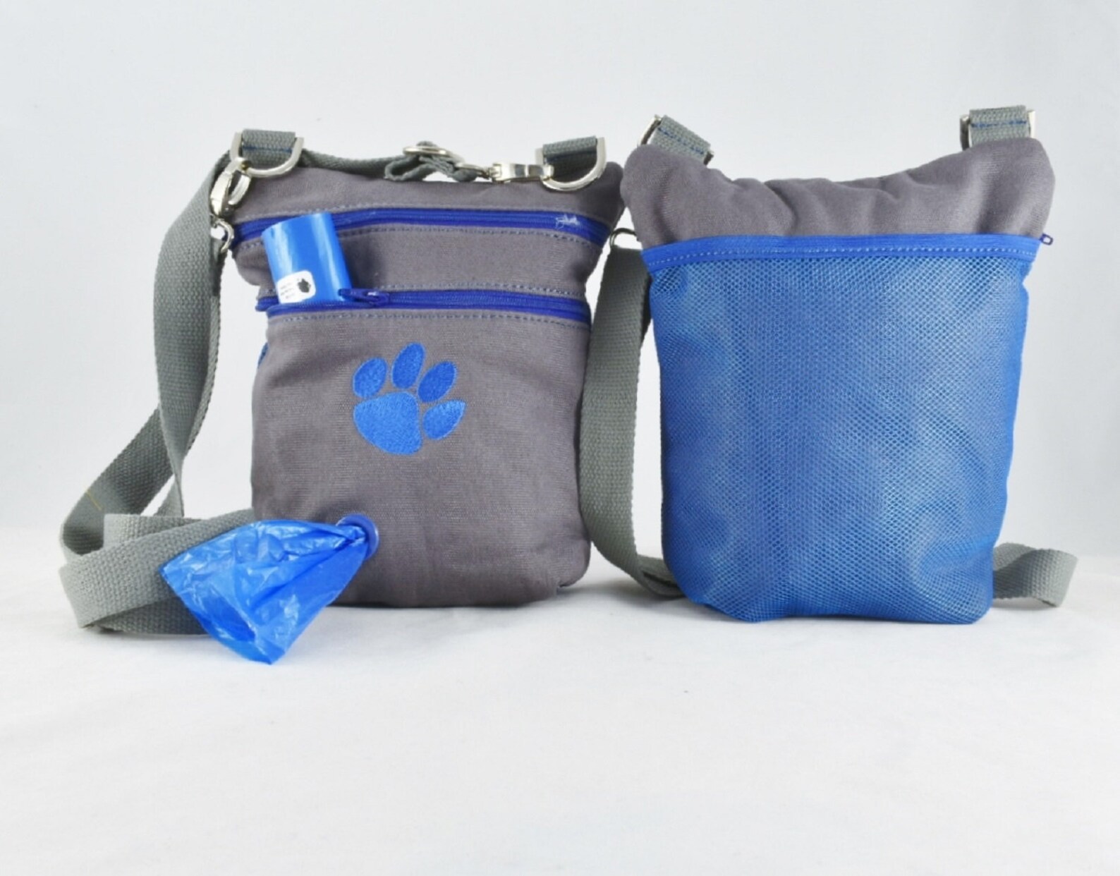 Dog Walker Bag With Poop Bag Holder TREAT POUCH Bag Etsy