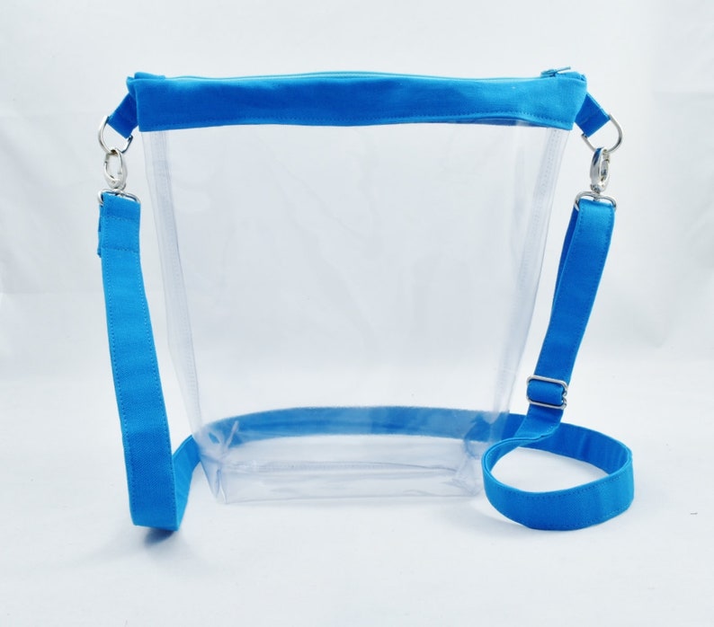 clear tote 12x6x12