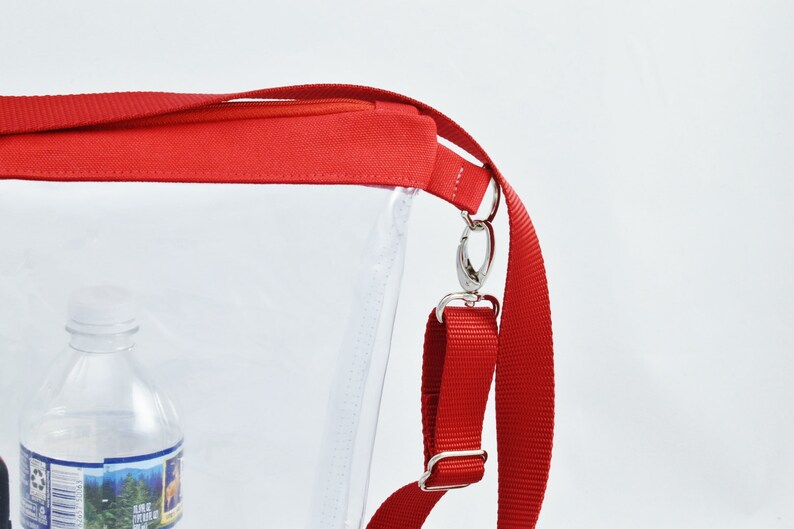 clear tote 12x6x12