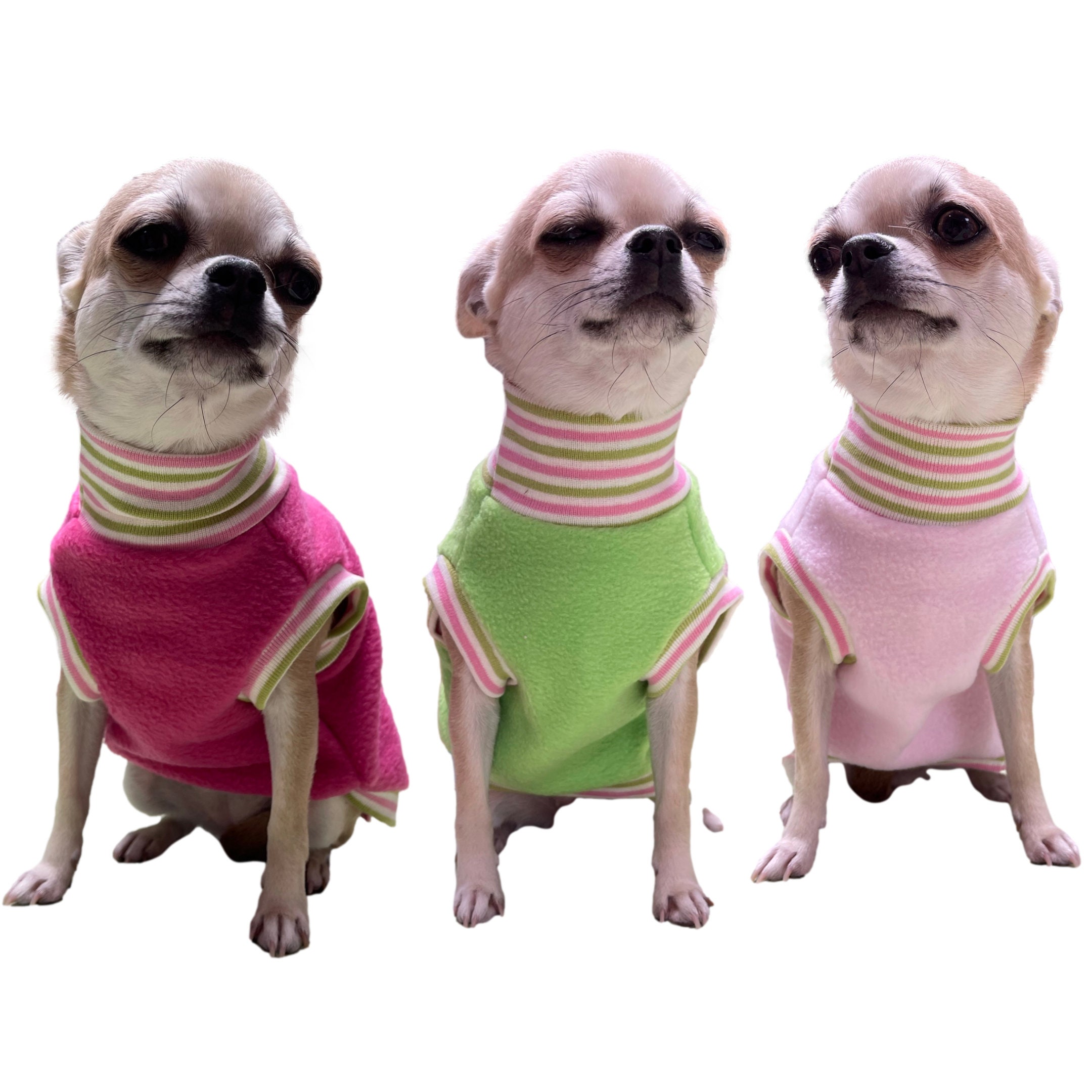 Warm Dog Sweater Girls Girl Dog Sweater Chihuahua Clothes - Etsy