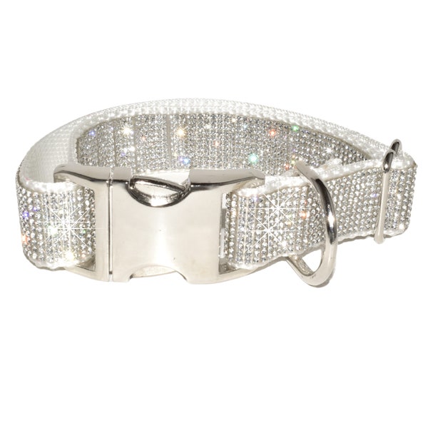 Kristal Strass halsband en riem, XXS - XXL, bling halsband, juwelen halsband, meisje halsband, bruiloft witte halsband meisje 51