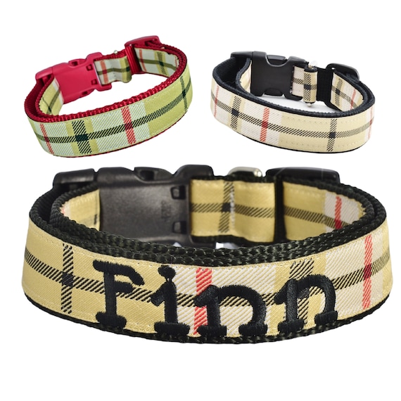Boy dog collars etsy sale
