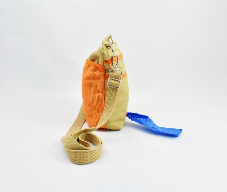 Dog Treat Bag Dog Walking Bag Cross Body Poop Bag Etsy