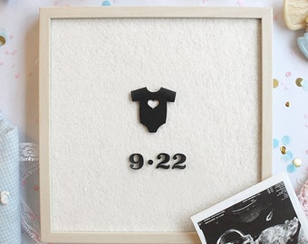 Pregnancy, Gender Reveal, Baby Milestone Felt Board Bundle | Numbers and Icons for Felt/Flannel Board