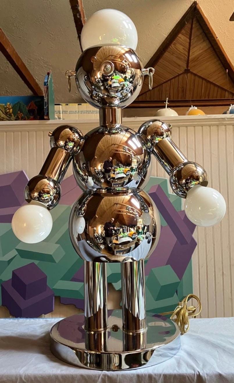 Torino Robot Lamp - Etsy