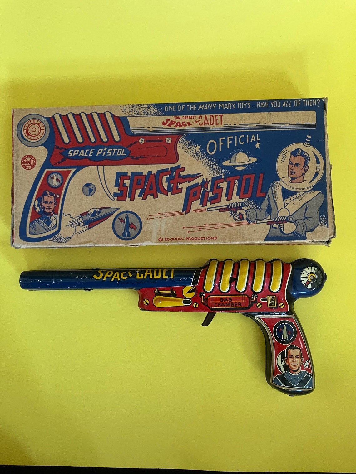 Vintage Space Toy Gun Tom Corbett Space Cadet Etsy