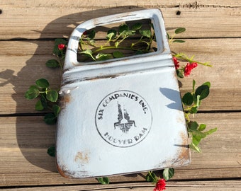 Hoover Dam Car Door Souvenir: 1930s Style, Rusty Decor