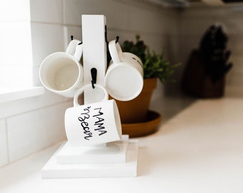 DIY Mug Stand + Two Mug Craft Kit