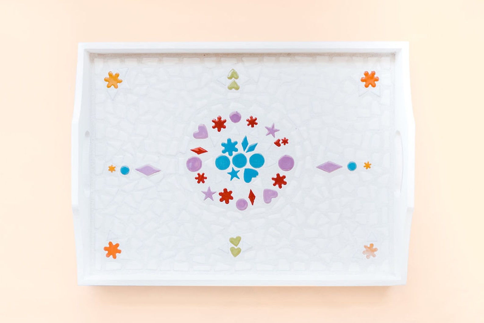 Mosaic Serving Tray Kit Etsy