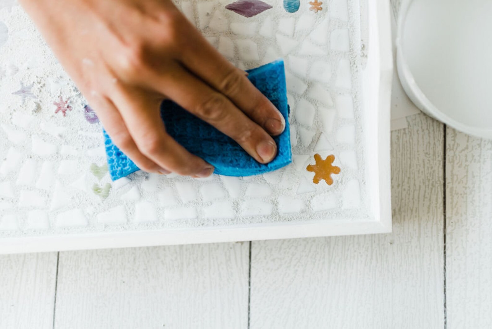 Mosaic Serving Tray Kit Etsy