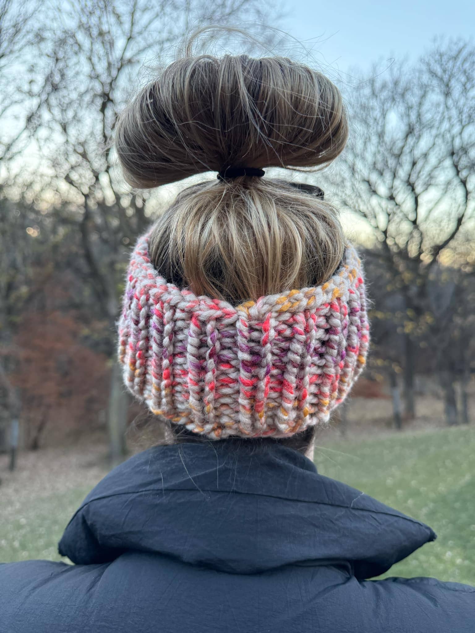 Women's Knit Ear warmers - Womens Knit Headband - Chunky Headband - Chunky Ear-warmer - Hand Knit Headband - Knit Headband - Hiking Headband