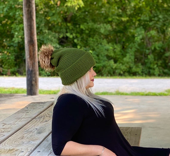 Berretto da donna con visiera piegata Cappello invernale