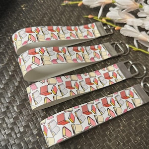 Book Wristlets - Book Stack - Book Worms - Book Keychains - Book Lovers - Books - Bookish Keychain - Cute Wristlet - Bookworm Wristlet