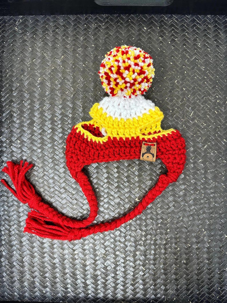 Kansas City Dog Beanie - Pupper Beanies - KC Pupper Beanie - KC themed Dog