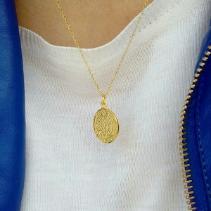 Phaistos-schijfketting, oude Griekse ketting, Kretenzische sieraden, ketting in laagjes, schijfsieraden, Griekse munt, labyrintketting, Minoïsche schijf