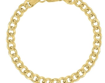 Gourmet Chain Bracelet, Gold Filled Bracelet, Layering Bracelet, Boho Bracelet, 925 Sterling Silver Bracelet, Gift for Her, Summer Bracelet