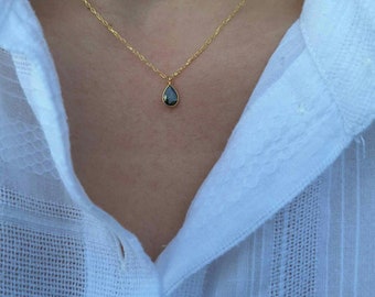 Peridot Stone Necklace