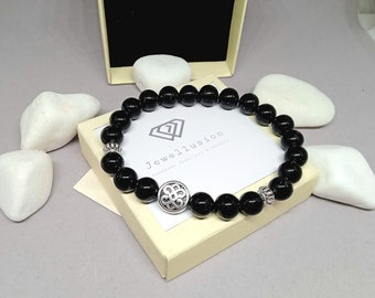 Black Onyx Beads Bracelet