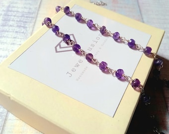 Purple Amethyst Necklace