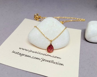 Carnelian Stone Necklace