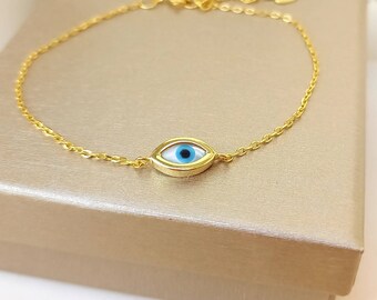 Tiny Evil Eye Bracelet