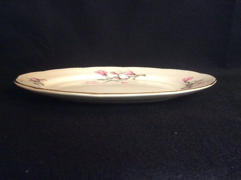Vintage Homer Laughlin Pink Magnolia Serving Platter E1678