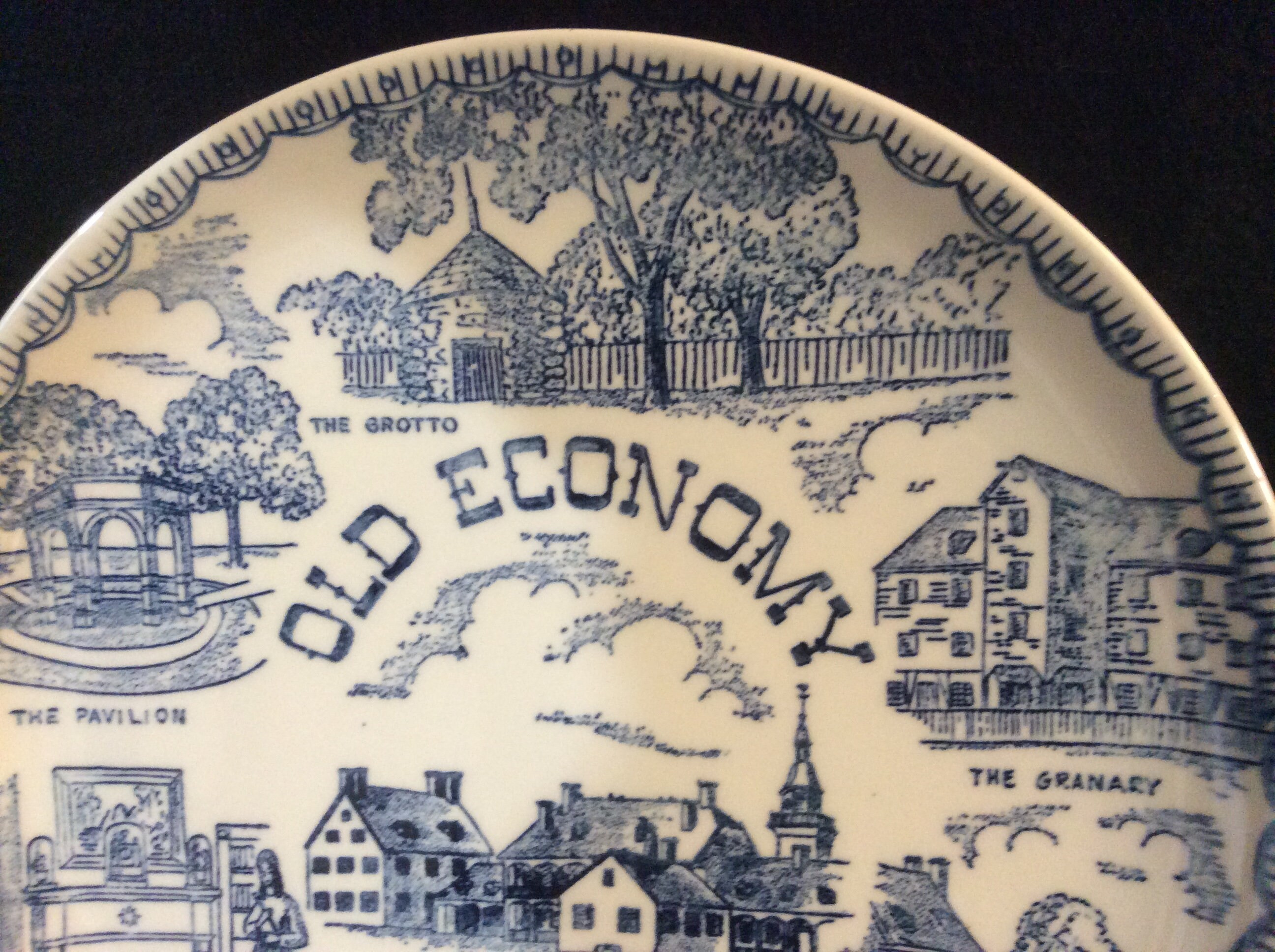 Vintage Pennsylvania Souvenir Decorative Plate E1831 Etsy