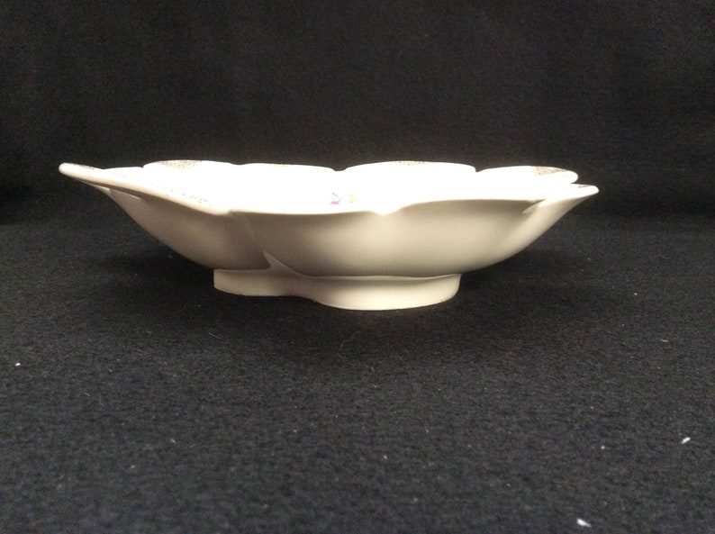 Vintage Bavaria Clover and Roses Bonbon Dish E396