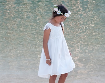 Girls Beach Dress Etsy