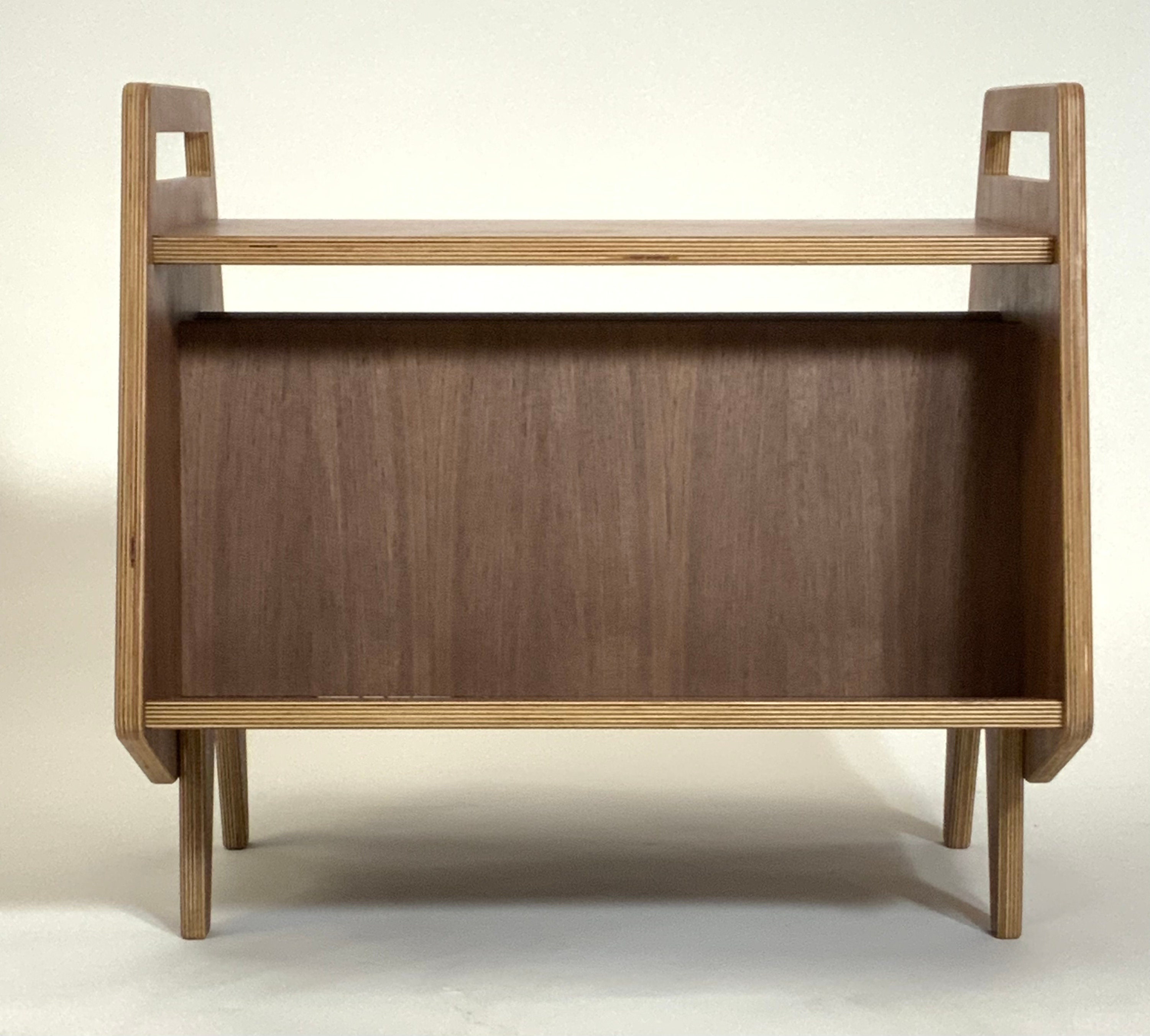 Small Side Table and Book/ Magazine Rack - Etsy