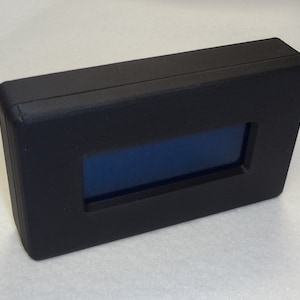 20x4 LCD Display Case: Custom 3D Printed PLA with Hardware